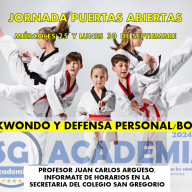 TAEKWONDO y DEFENSA PERSONAL/BOXEO