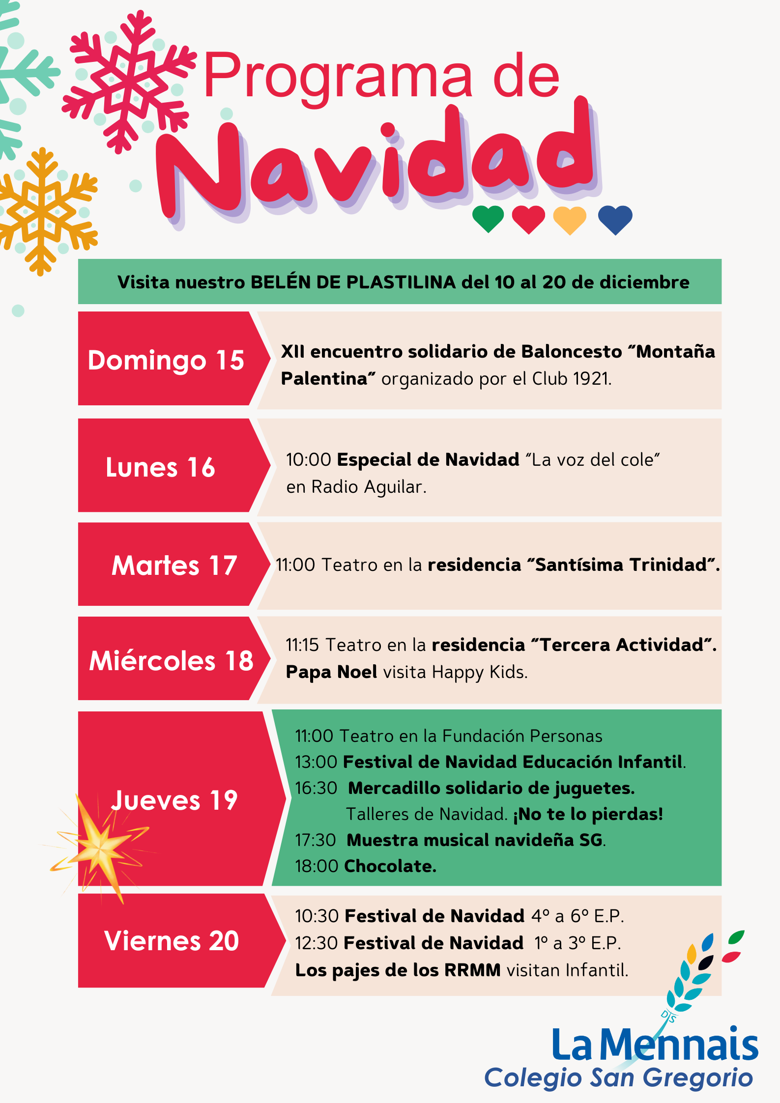 NAVIDAD 2024 en SAN GREGORIO